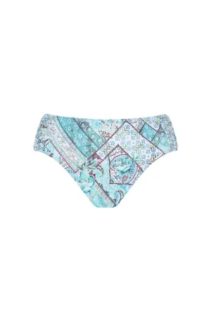 Whitehaven Side Ruched Mid Bikini Bottoms