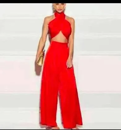 Women Sexy Dress: Sexy Street Halter Two-Piece Outfit for Sexy Women