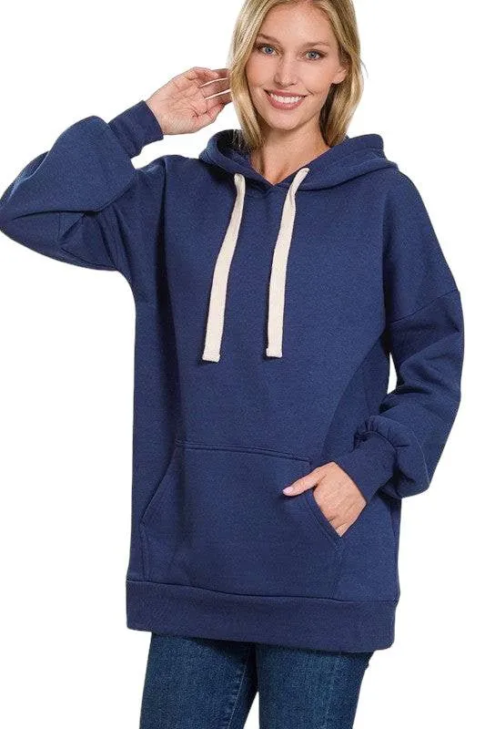 Zenana Loose Fit Hoodie