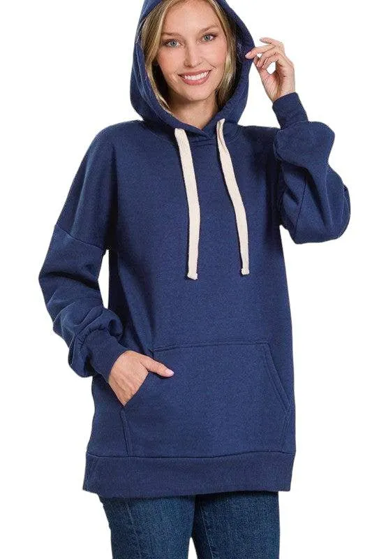 Zenana Loose Fit Hoodie